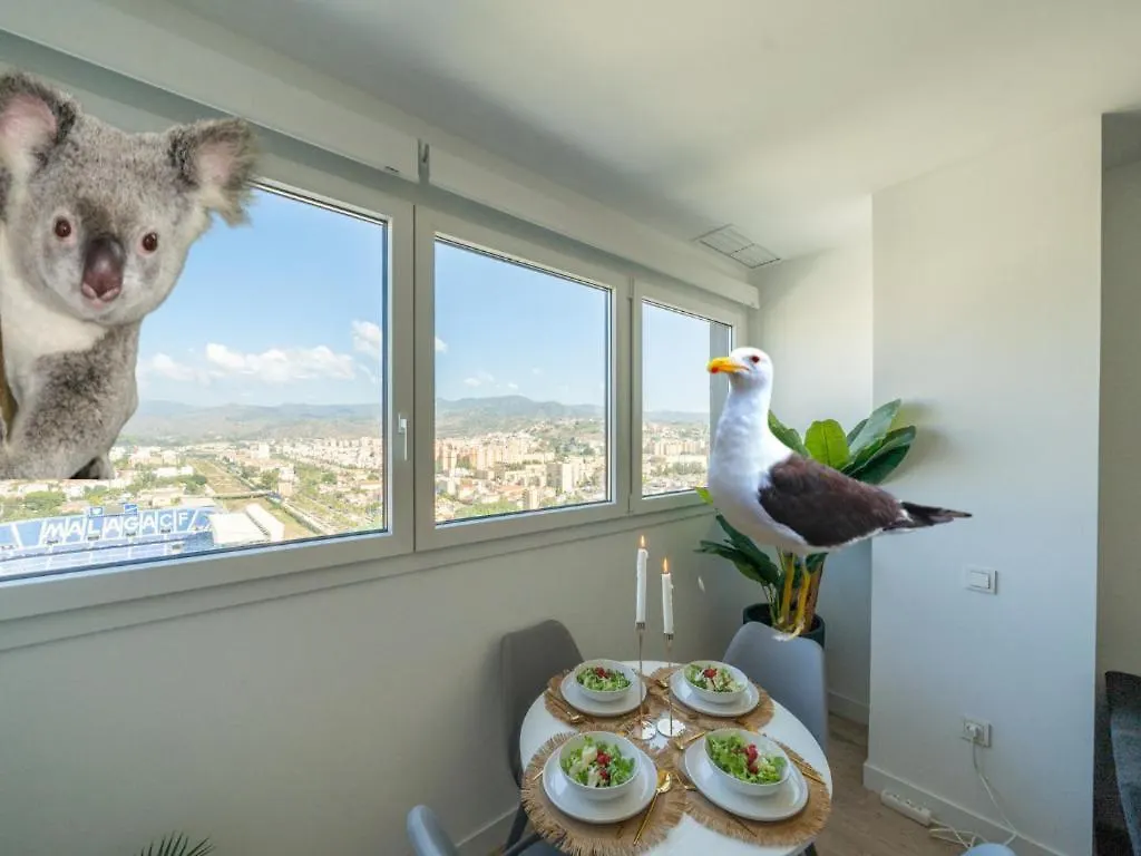 Xpce Urban 4 Malaga Skyline - Free Parking Apartment Spain
